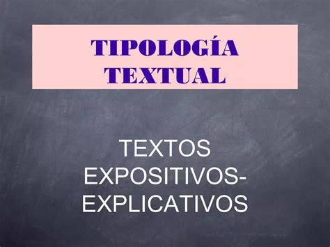 Tipolog A Textual Textos Expositivos Explicativos Ppt