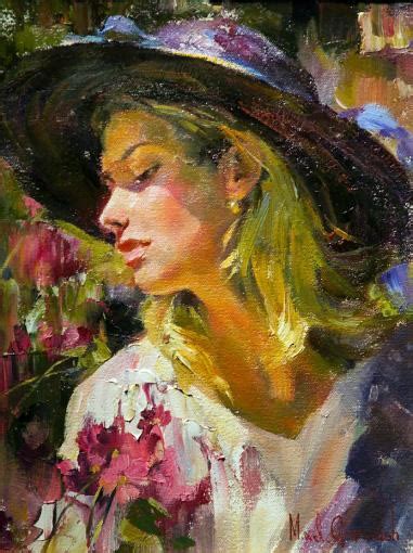 Garmash ANASTASIA painting | framed paintings for sale