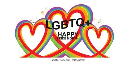 Happy Pride Month 2022 Background Vector Stock Vector Royalty Free