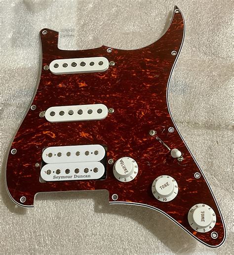 Fender Stratocaster HSS Loaded Pickguard With Fender HSS Reverb