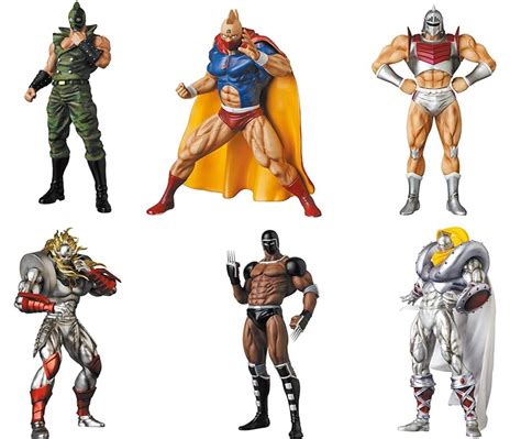 【未使用に近い】udf ウルトラディテールフィギュア キン肉マン シリーズ 全6種類コンプリートセット未使用品 メディコムトイ キン肉マン