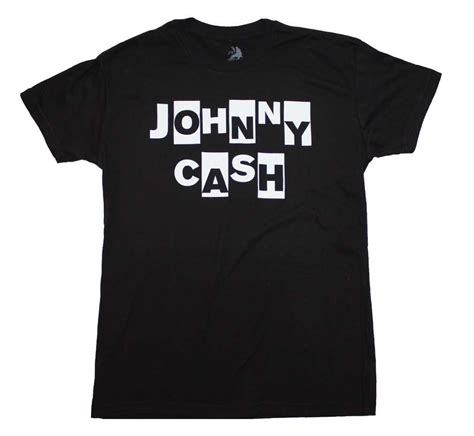 Luxuriously Soft Cotton Johnny Cash T Shirt Featuring A Johnny