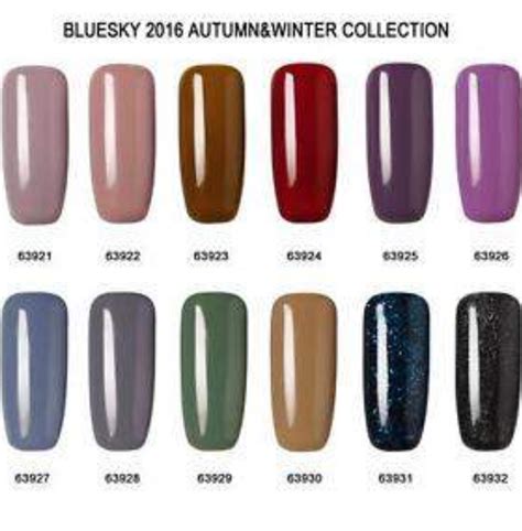 Bluesky Gel Polish Color Swatch Get Nailed