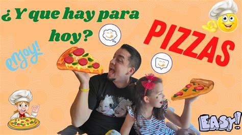 👩‍🍳deliciosas Y FÁciles Pizzas 🍕en Tan Sólo 4 Pasos Y 25 Min ⏰ By La