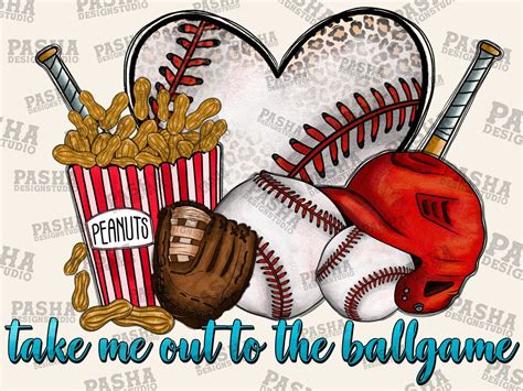 Take Me Out To The Ballgame Png Baseball Clipart Baseball Sublimation