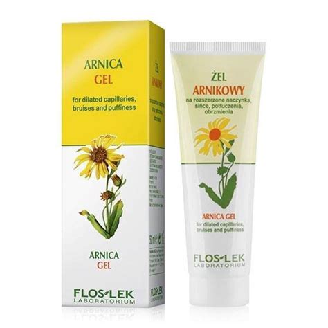 Floslek Arnica Gel For Dilated Capillaries Bruises And Puffiness Beauty