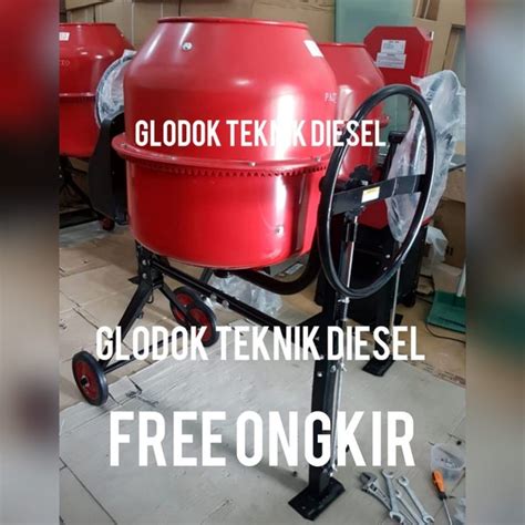 Jual Alat Aduk Semen Mini Molen Mini Mixer Mini 200l Di Lapak Glodok