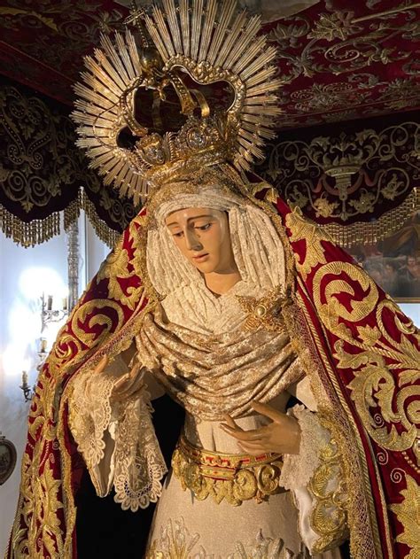 La Virgen De Regla En Su Paso De Palio Semana Santa Igreja