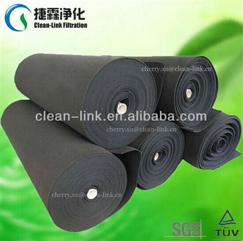 Odor Absorber Fibrous Activated Carbon Filter Media China Odor