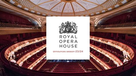 Royal Opera House Has Announced Season