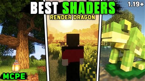 TOP 5 Best Shaders For Render Dragon 1 19 Update Render Drogon