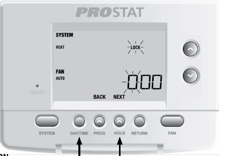 Prostat Prs Programmable Thermostats User Manual Thermostat Guide