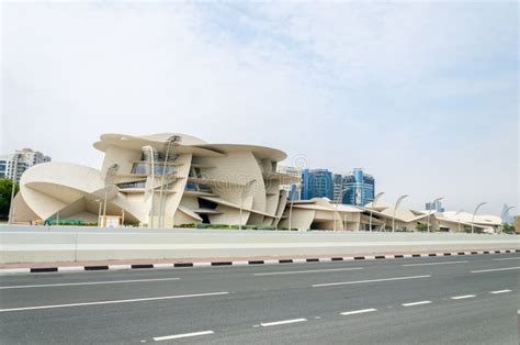 National Museum Of Qatar At Doha Qatar Editorial Image Image Of