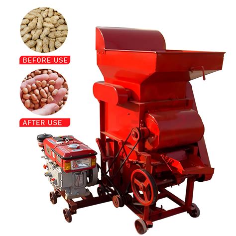 Small Peanut Groundnut Peeling Shelling Husking Machine Peanut Shell