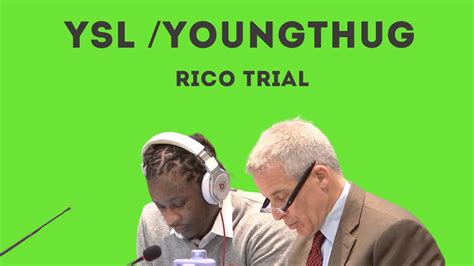 Young Thug Ysl Rico Trial Ga V Jeffery Williams 9 20 23 Youtube