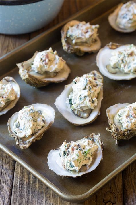 Baked Oysters With Cheese A Spicy Perspective