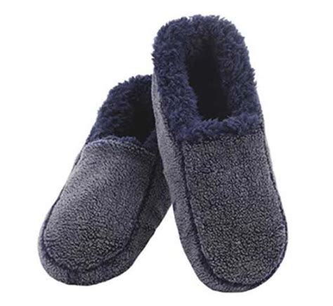 Mens Two Tone Collection Classic Snoozie Slippers