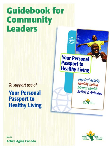 Fillable Online Tool Kit For Healthy Living Workshops For Older Adults