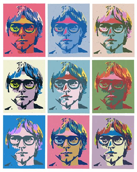 Kurt Cobain/Andy Warhol Appropriation on Behance