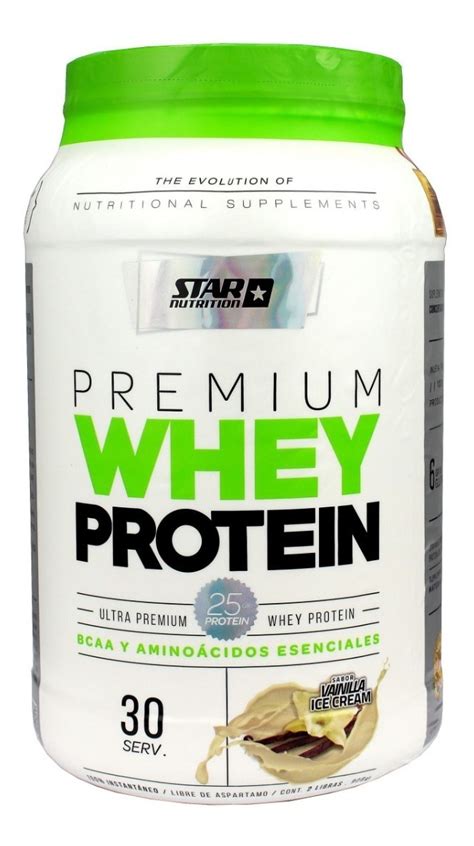 Star Nutrition Premium Whey Protein 1kg Calidad Usa Mercado Libre