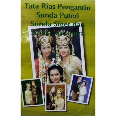 Jual BUKU Tata Rias Pengantin Sunda Putri Sunda Siger Dan Sunda