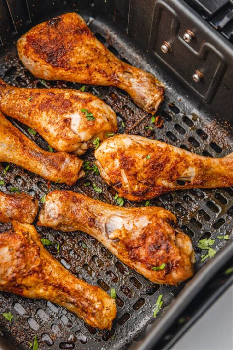 Air Fryer Frozen Chicken Drumsticks The Dinner Bite