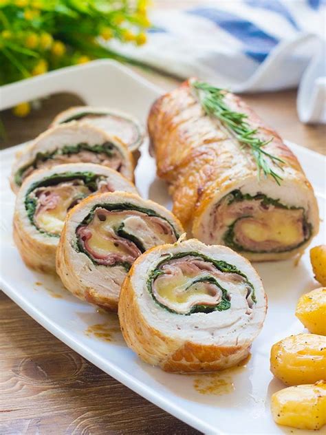 Roll Di Tacchino Ripieno Al Forno Ricetta Fatto In Casa Da Benedetta