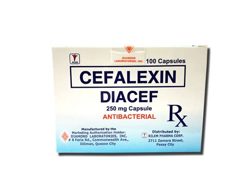 CEFALEXIN 250MG CAPSULE DIACEF DIAMOND Medical Depot