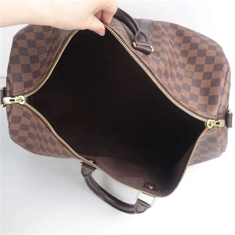 Louis Vuitton Keepall Bandouliere 45 Damier Ebene Bagaholic