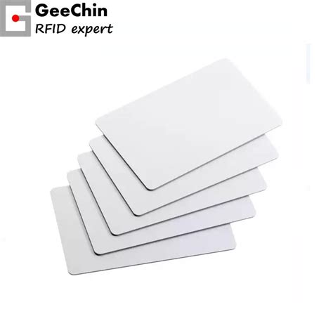 13 56MHz Hf Contactless RFID Smart Card PVC RFID Blank Card China 13