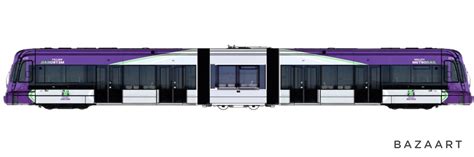 Siemens S70 Low Floor Light Rail Train by BennettDavis on DeviantArt