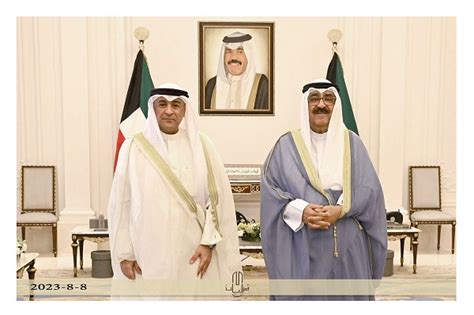 HH The Crown Prince Of The State Of Kuwait Receives GCC Secretary General