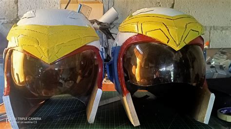 Voltes V Legacy inspired helmet | Helmet, Legacy