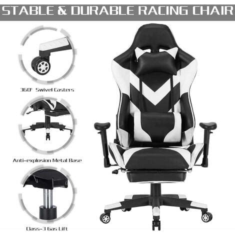 WOLTU Racing Silla Gaming Silla De Escritorio Silla Oficina Silla De