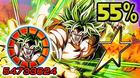 NO DUPES 55 NEW LR FULL POWER SSJ BROLY SHOWCASE Dragon Ball Z