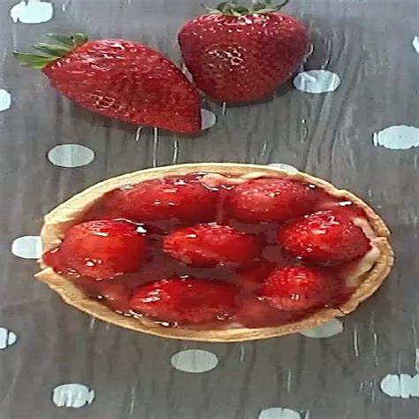 Tartelette Aux Fraises Cr Me P Tissi Re Facile Gel E De Groseilles