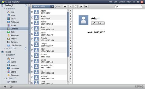 How to Edit iPhone Contacts on PC and iPhone | Leawo Tutorial Center