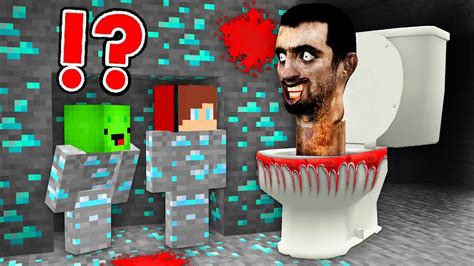 Scary Skibidi Toilet Vs Jj And Mikey Pranked As Diamond In Minecraft