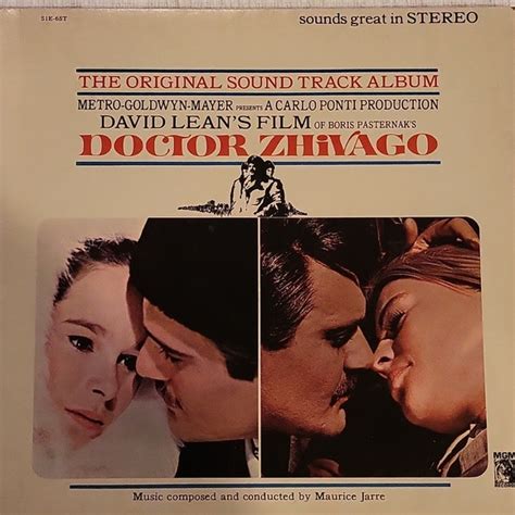 Mgm Records Media Dr Zhivago The Original Soundtrack Album Mgm