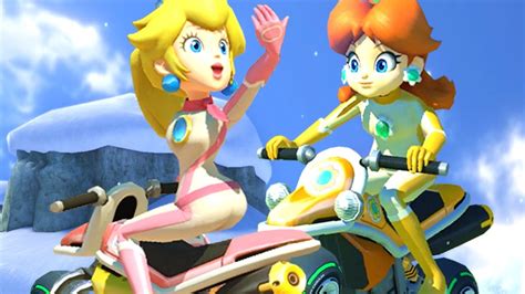 Mario Kart 8 Deluxe 2 Player 200cc Leaf Cup Peach Daisy