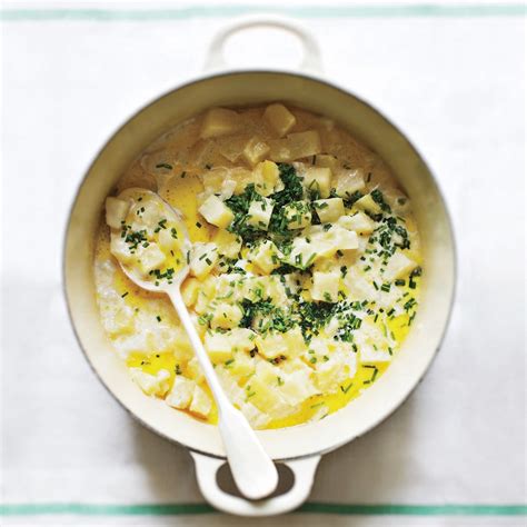 Creamy Chive Potatoes recipe | Epicurious.com