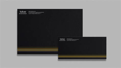 Kakao entertainment corporation identity design :: Behance