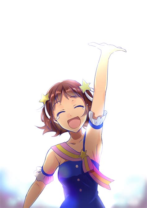 Safebooru Amami Haruka Arm Garter Arm Up Armpits Bare Shoulders