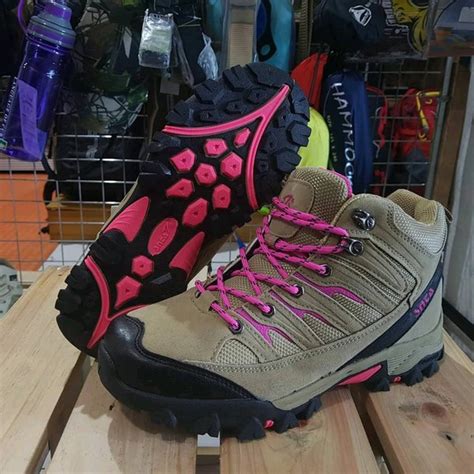 Jual Sepatu Gunung Snta 608 Women Series Sepatu Outdoor Sepatu Gunung Cewek Sepatu Hiking