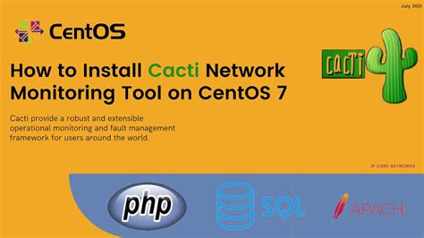 How To Install Cacti Network Monitoring Tool On CentOS 7 YouTube