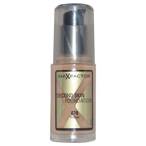 Max Factor Second Skin Foundation 070 Natural By For Women 30 Ml