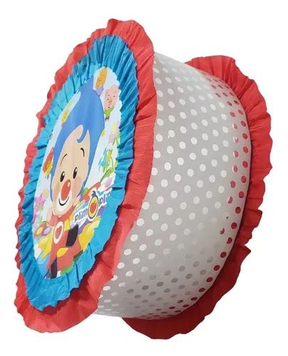 Piñata De Tambor Del Payaso Plim Plim Mide 47 27 Cm 130 en