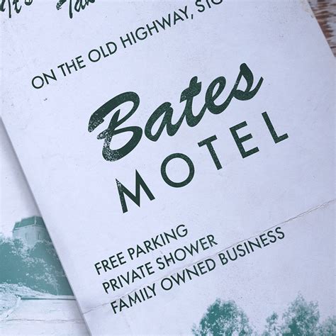 Brochure De Bates Motel Par Zompa Design Graphiste Escape Game