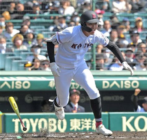 センバツ注目の対決“広陵のボンズ”真鍋が専大松戸の151キロ右腕・平野から右前打野球デイリースポーツ Online