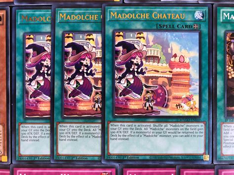 Yugioh Madolche Deck Anjelly Magileine Puddingcess Etsy